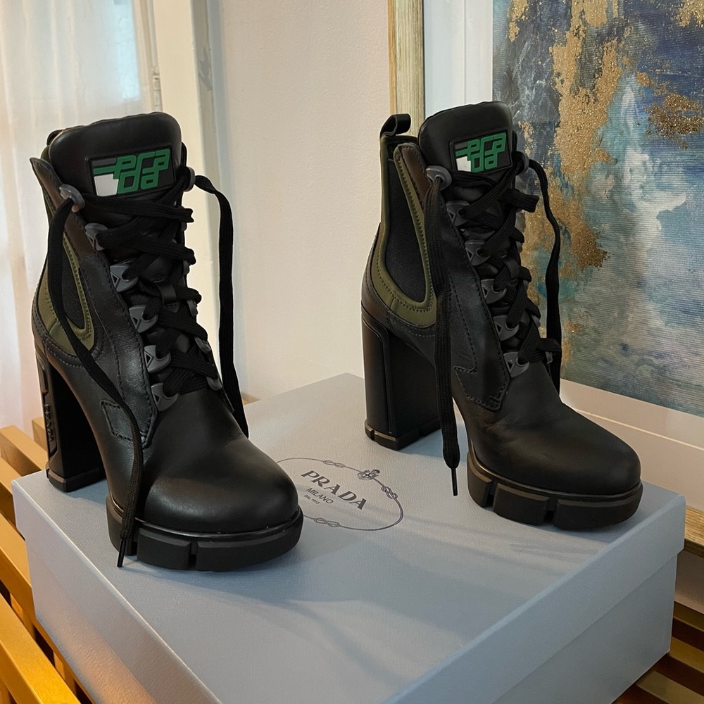 Prada Leather Boots (Size 7)